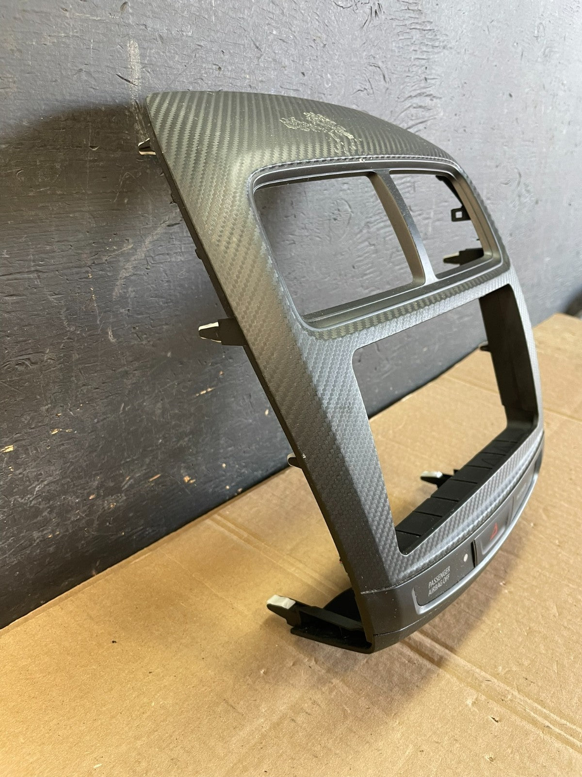 2011 to  2019 Mitsubishi Outlander Sport Center Dash Bezel Radio Trim AC2285 DG1