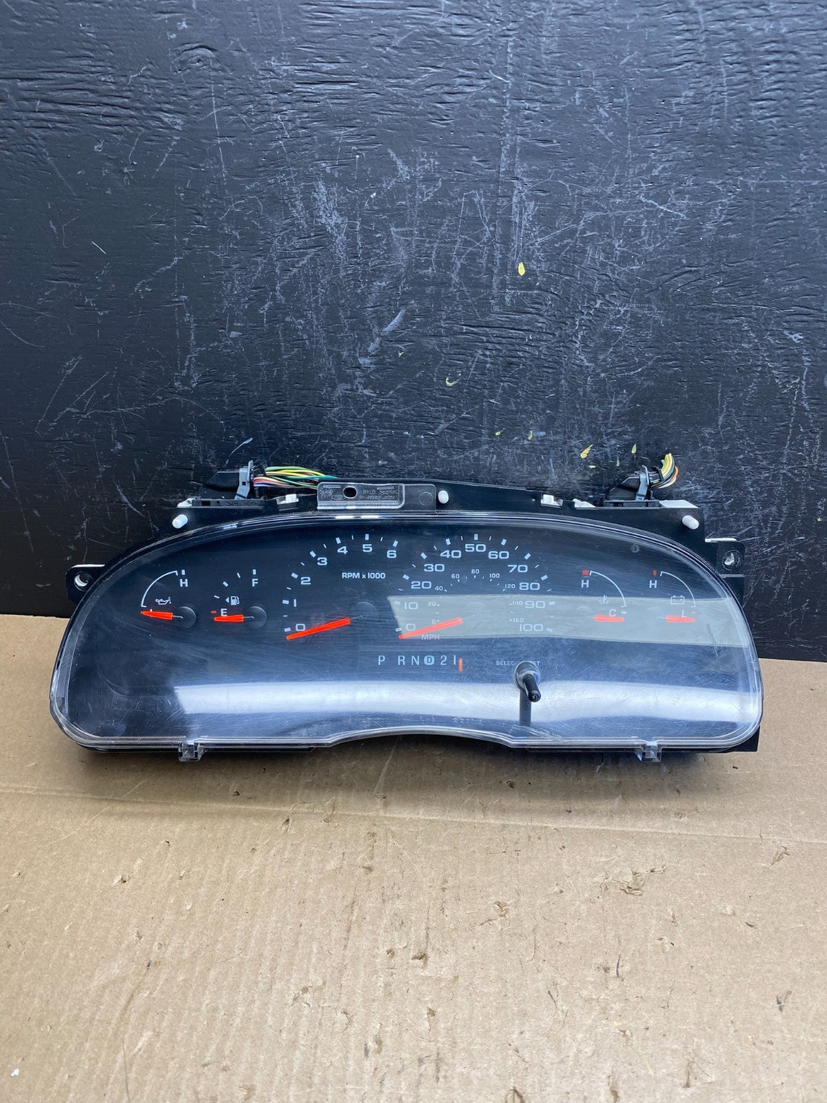 2006 Ford E350 Gauge Speedometer Cluster ac6498 DG0