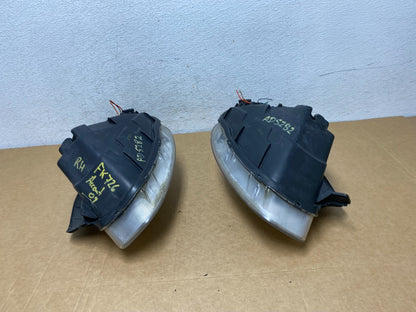 2006 to 2011 Hyundai Accent Sedan Left+Right Halogen Headlights AD5282 DW11