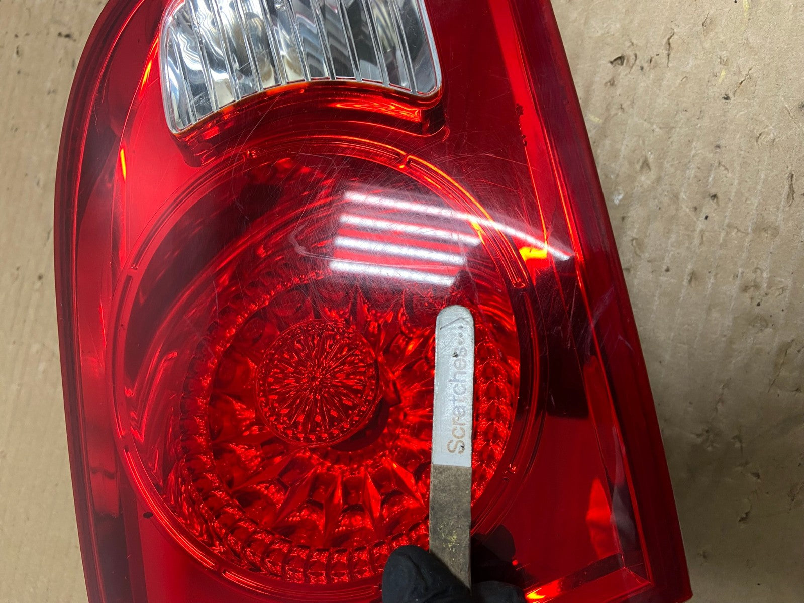 2007 2008 2009 Hyundai Santa Fe Left Driver LH Tail Light Inner AG9059 LK3