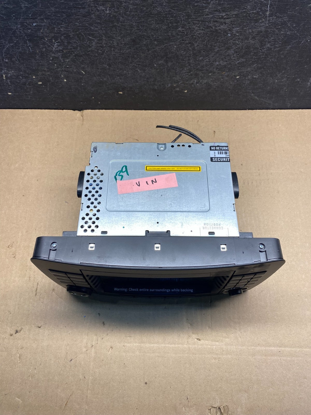 2006 2007 2008 Mercedes ML350 GL450 Radio Navigation Screen Display AG1953 DG3
