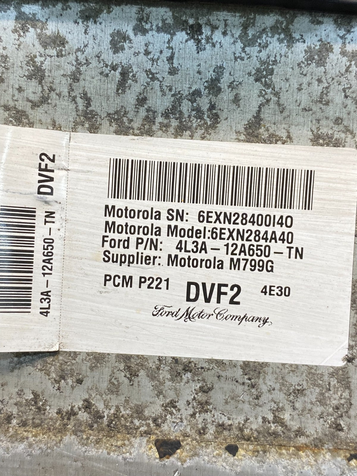 2004 Ford F-150 F150 4.6L Engine Control Unit ECU Computer Module AH7383 DG2