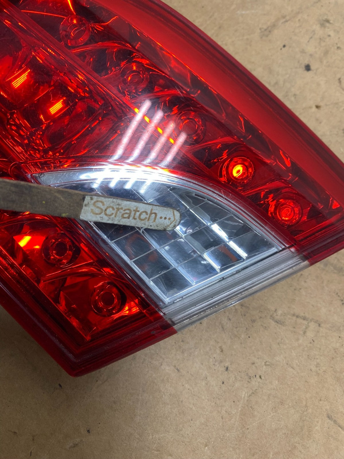 2013 2014 2015 Nissan Sentra Led Right Passenger Inner Tail Light Oem X4770 DW4