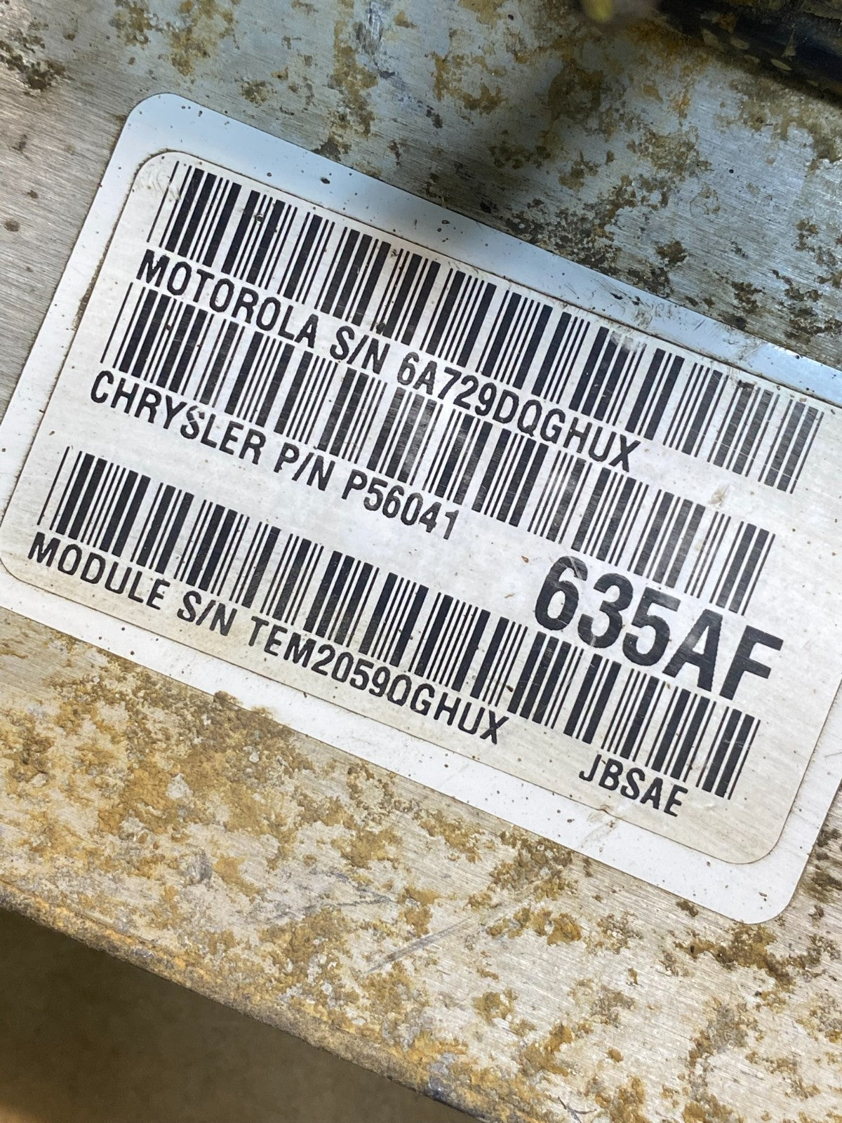 2000 Jeep Cherokee 4.0L Ecm Ecu Engine Computer Module AH7011 DG2