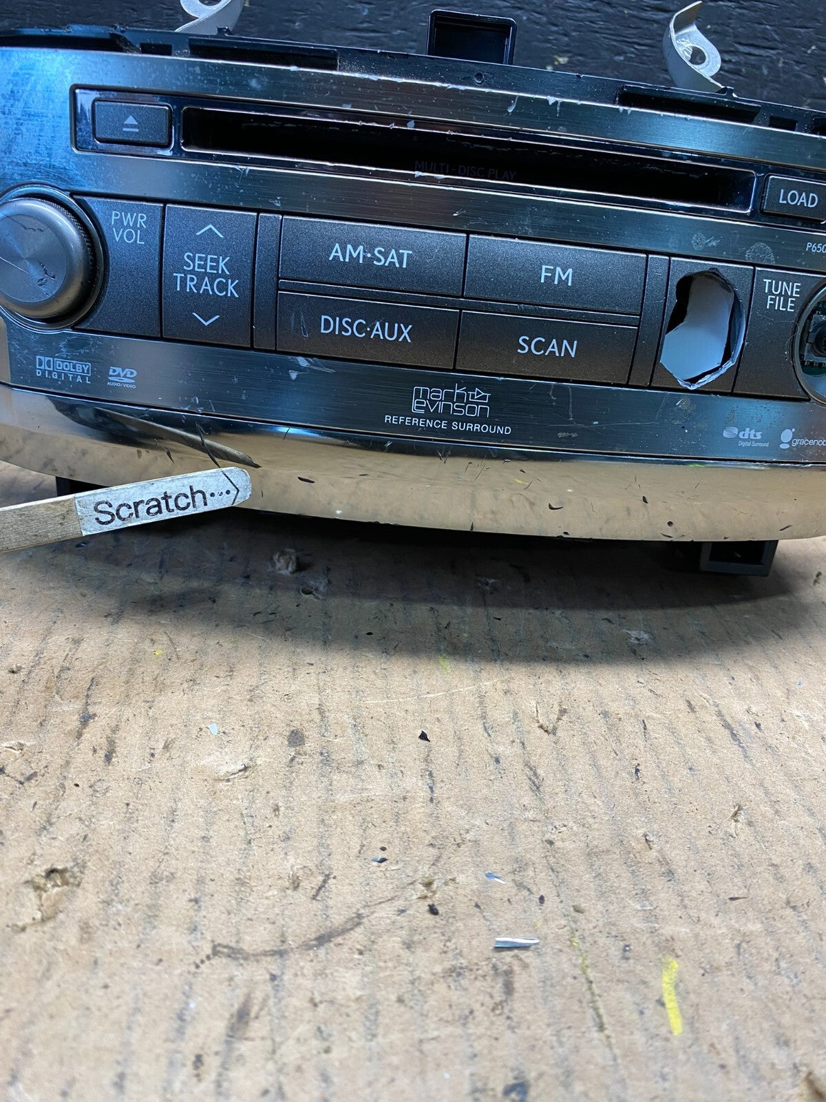 2008 - 2011 Lexus LX570 CD DVD Player Radio Receiver 86120-60a70 N5282 PS1
