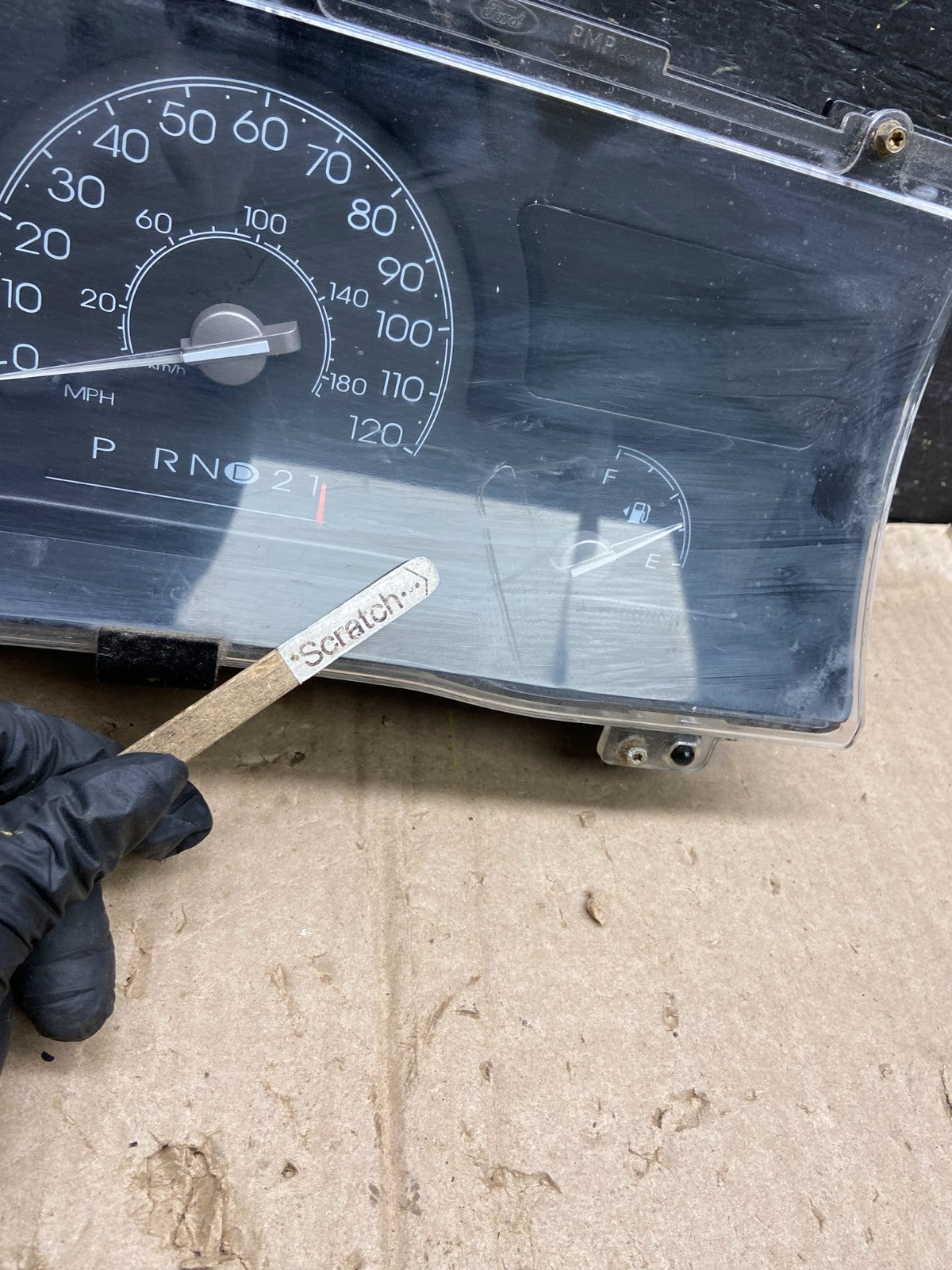 1998 to 2002 Lincoln Town Car Speedometer Gauge Cluster X6375 DG1