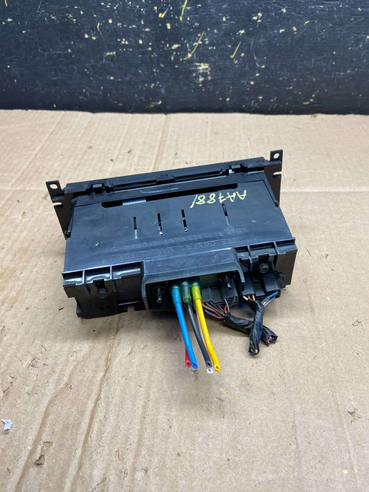 1998-2002 Lincoln Continental Temperature Climate Control A/C OEM aa7881 DG3