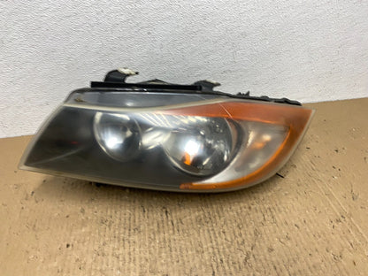Halogen 2006 to 2008 BMW 3 Series Headlight Left Driver LH Oem AC4164 DW0