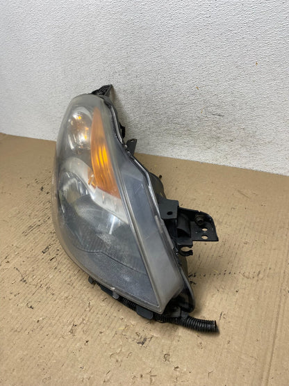 Sedan 2007 to 2009 Nissan Altima Right Passenger Halogen Headlight AF6050 DW1