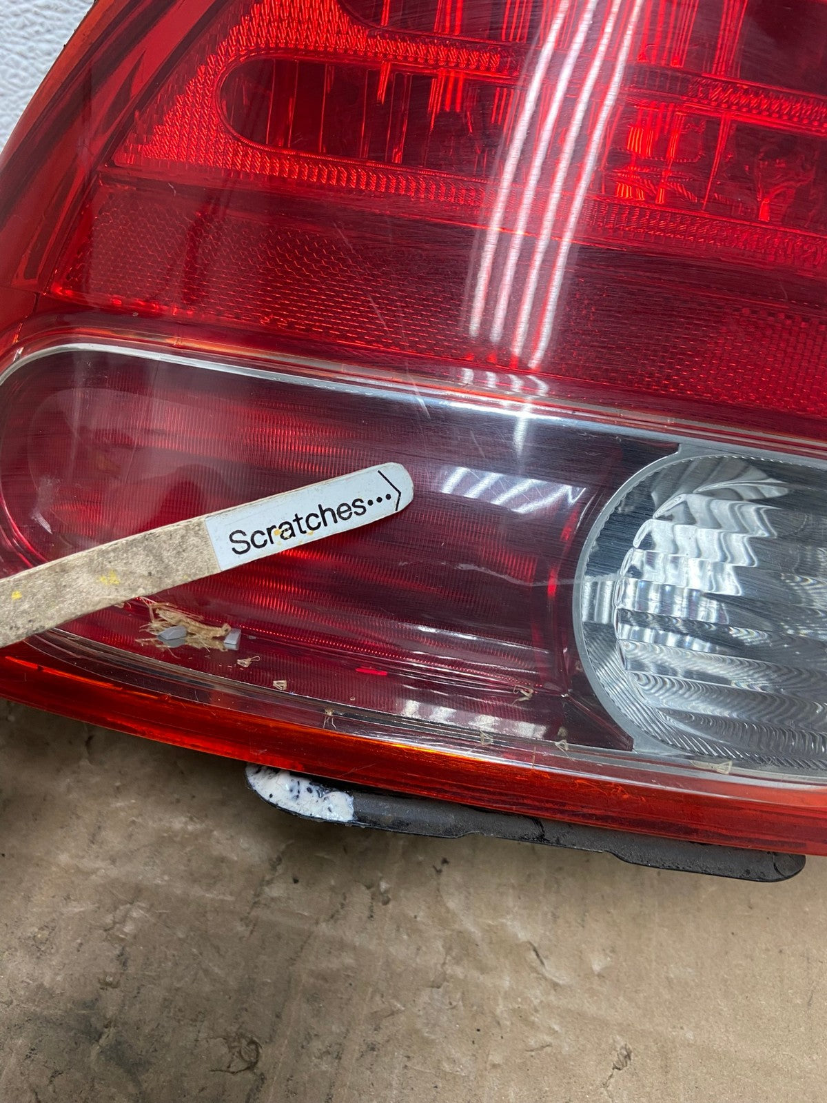 2006 2007 2008 Honda Civic Sedan Left Driver Lh Tail Light AB8358 LK3