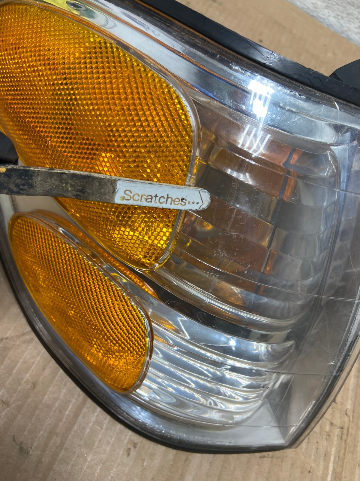 2001 - 2004 Toyota Sequoia Right Passenger RH Side Turn Signal DEPO AI7901 LK3