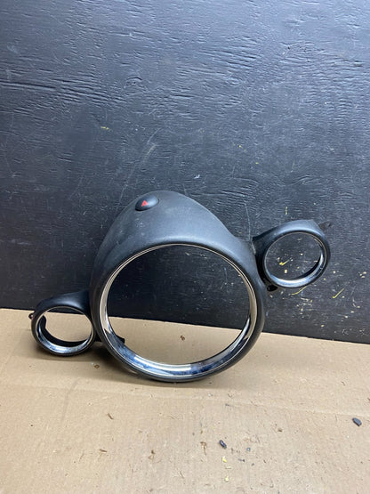 2007 to 2013 Mini Cooper Speedometer Cluster Gauge Bezel Trim Oem u4651 DG0