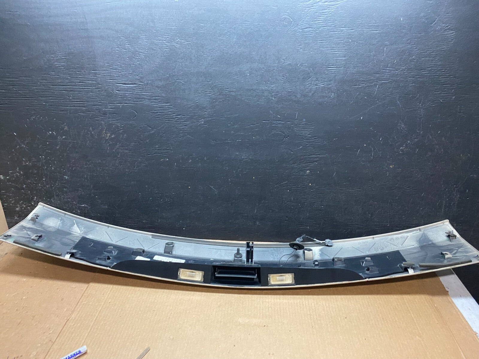 2011 to 2018 Dodge Grand Caravan Tail Gate Trim Molding W/O Camera OEM G5597 PS6