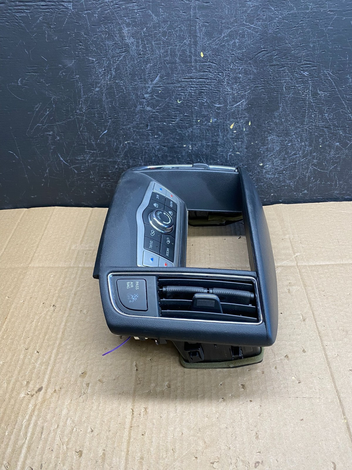 2009-2014 Nissan Maxima Center Console Climate Control Radio Bezel AC9461 DG2