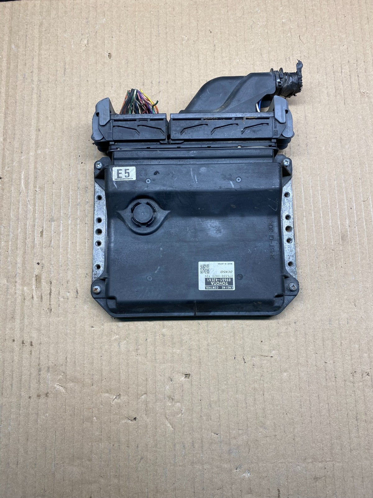 2007 Toyota Rav4 Electronic Engine Control Module ECU ECM AJ0182 DG0