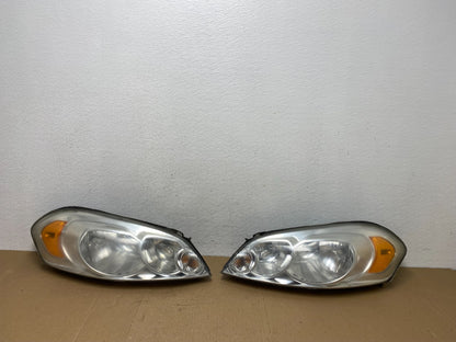 2006 - 2013 Chevrolet Impala Left+Right Set Headlights Halogen AC5642 DW0