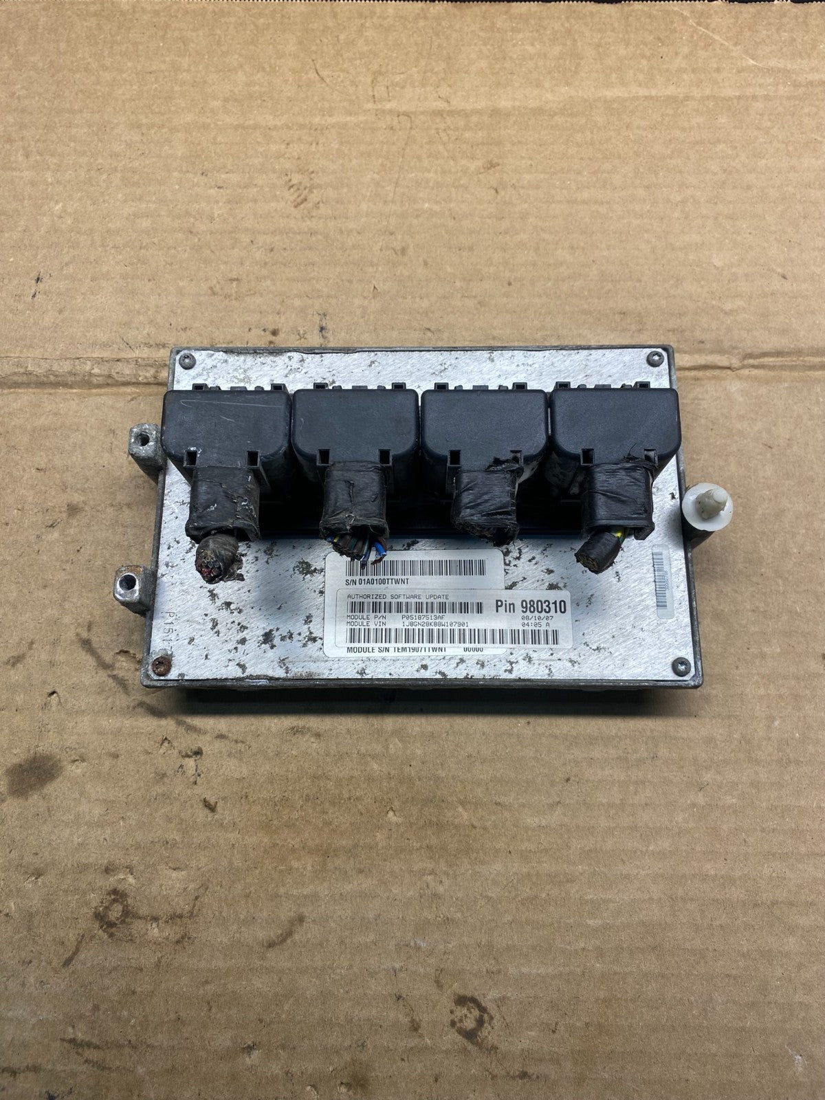 2008 Jeep Liberty Dodge Nitro 3.7L Engine Control Unit ECU ECM AD3464 DG0