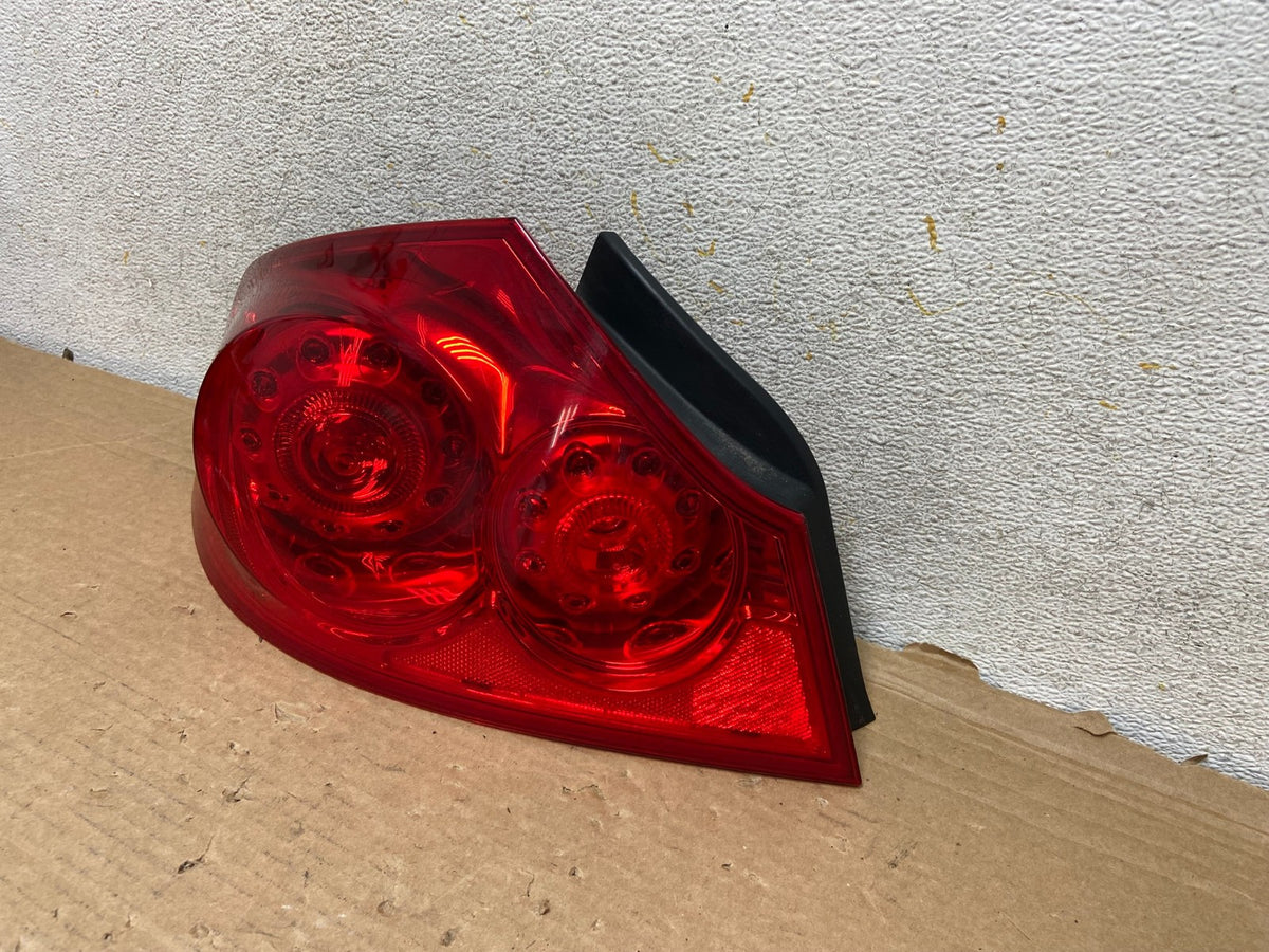 2007 to 2013 Infiniti G35 G37 Sedan Left Driver LH Side Tail Light AH8454 LK2