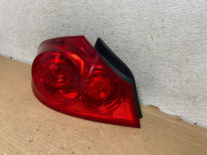 2007 to 2013 Infiniti G35 G37 Sedan Left Driver LH Side Tail Light AH8454 LK2