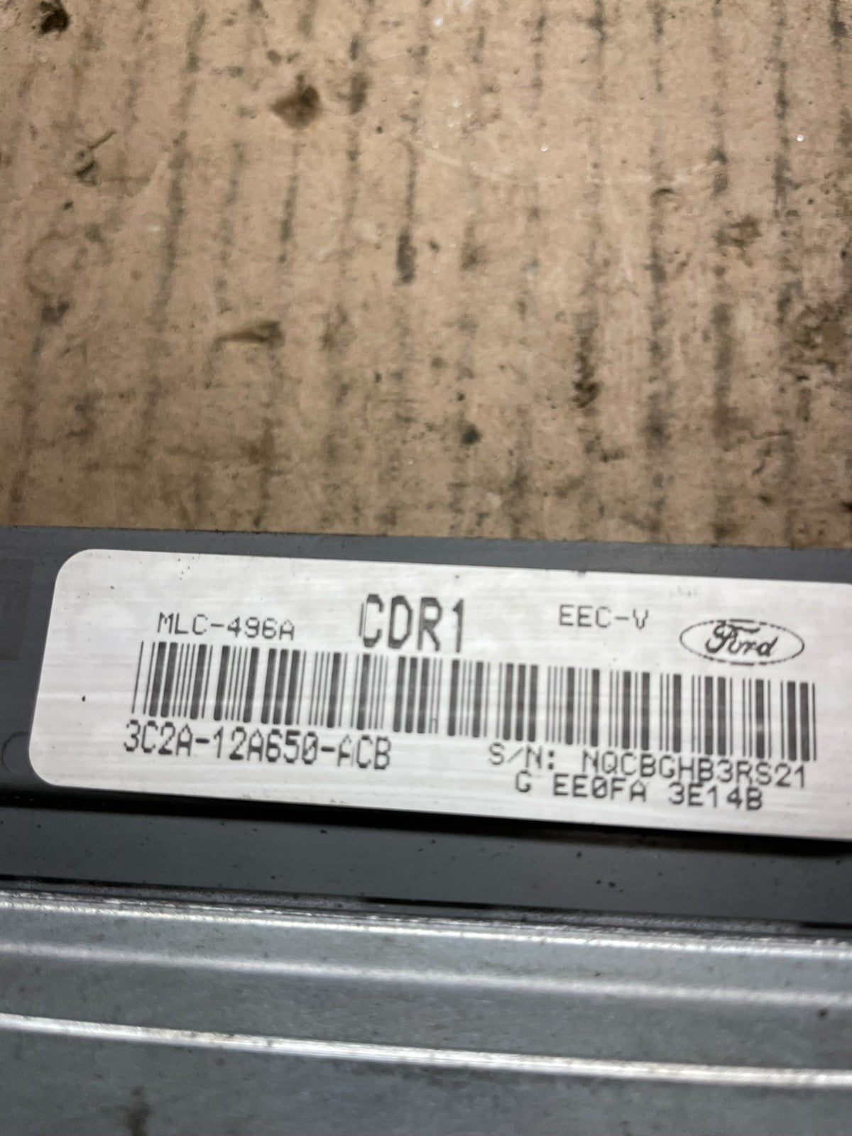 2003 Ford E350 Van 4.6L Engine Control Module Unit ECU 3C2A-12A650-ACB r3631 DG3
