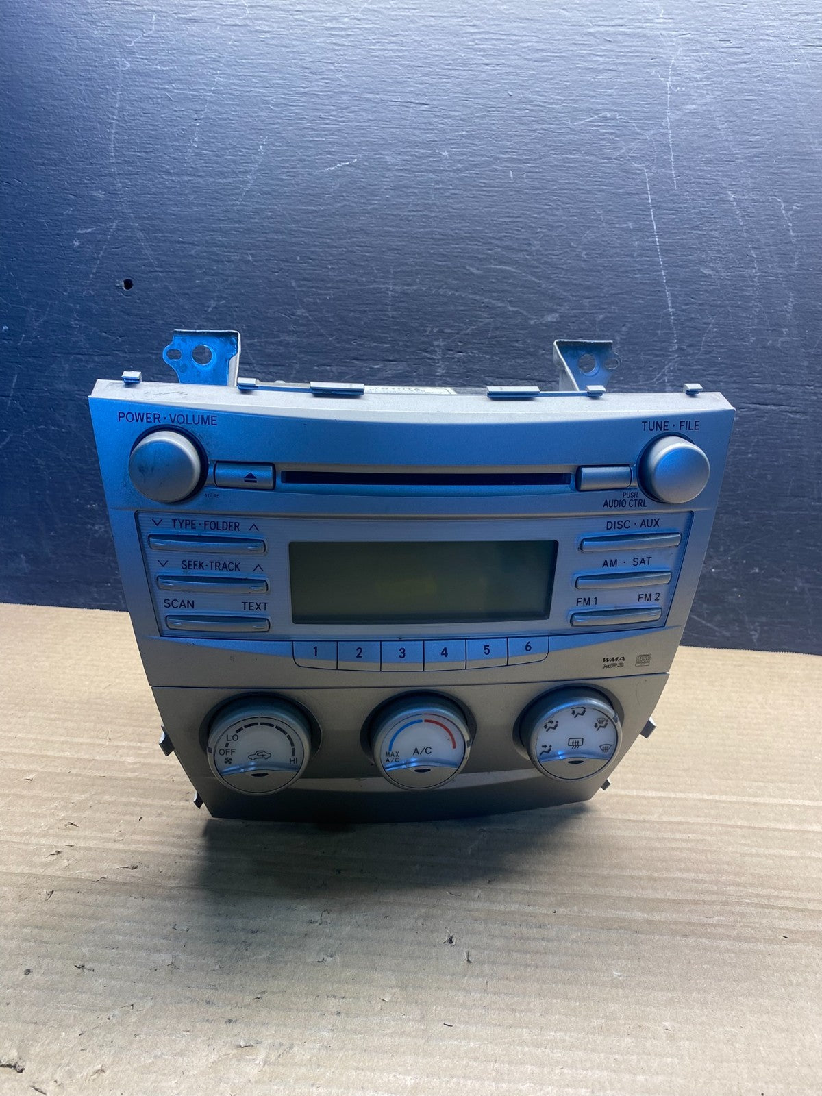 2007 2008 2009 Toyota Camry Radio CD Player Climate Control Bezel AF3874 DW0