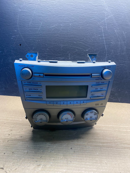 2007 2008 2009 Toyota Camry Radio CD Player Climate Control Bezel AF3874 DW0