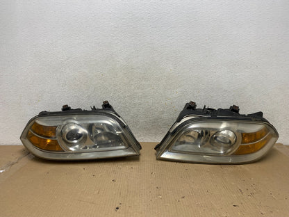 2004 2005 2006 Acura MDX Left+Right Headlights Halogen AH5818 DW0