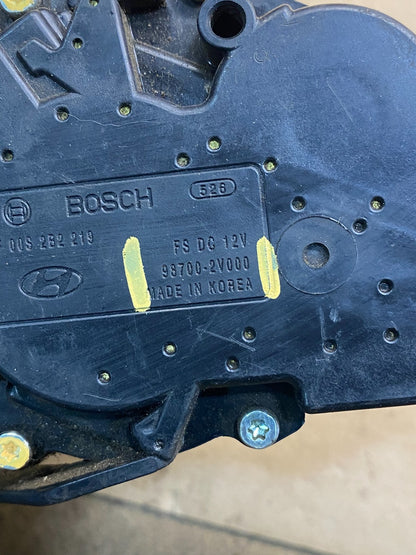 2012 - 2017 Hyundai Veloster Rear Windshield Wiper Motor 98700-2v000 AI5260 DG6