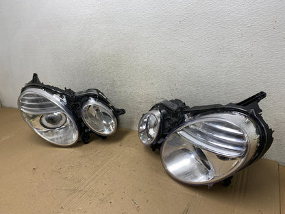 2007 2008 2009 Mercedes E Class Left+Right Led Headlights AJ2059 DW1