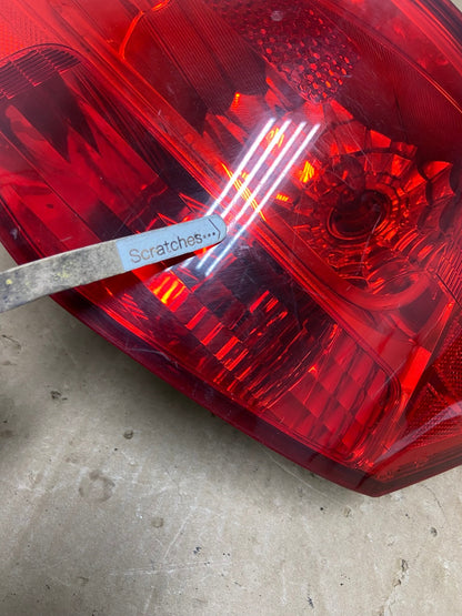 2010-2013 Kia Forte Right Passenger RH Side Tail Light AG1078 LK3