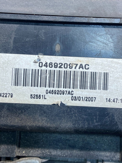2007 2009 Dodge Durango Fusebox Fuse Box Body BCM Module 04692097AC AF9138 DG6