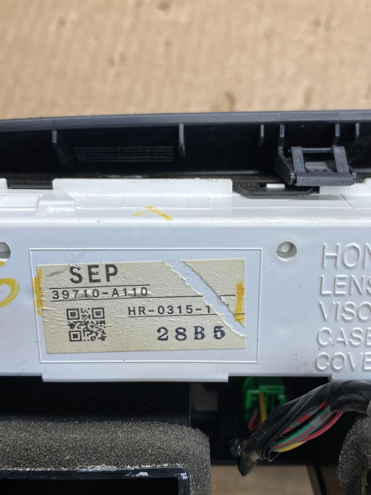 2004 to 2008 Acura TL Front Dash Dashboard AC Center Clock Air Vent AC9186 DG5