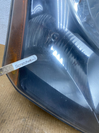2010 2011 2012 Nissan Sentra Halogen Right Passenger Black Headlight AD9182 DW3