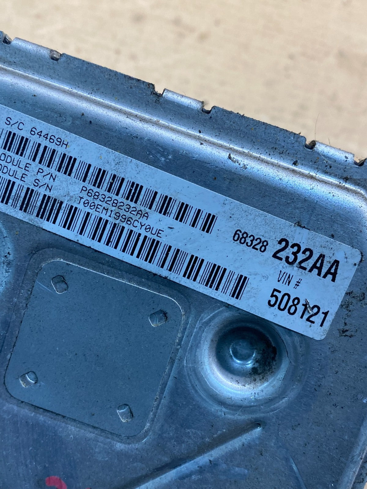 2016 2020 Dodge Journey 3.5 ECU ECM Engine Computer Module P68328232aa AI7542 DG2