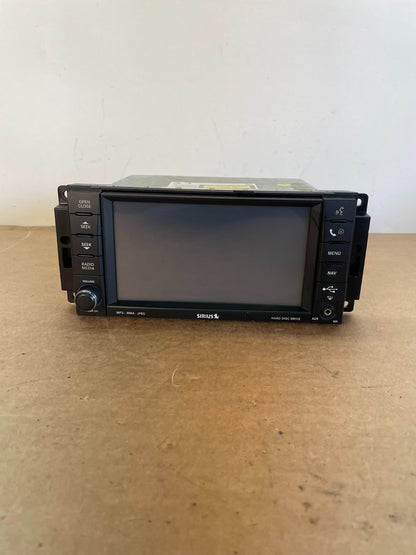 2008 2013 Jeep Dodge Chrysler Screen Display CD Player Satellite Radio AG0802 DG0