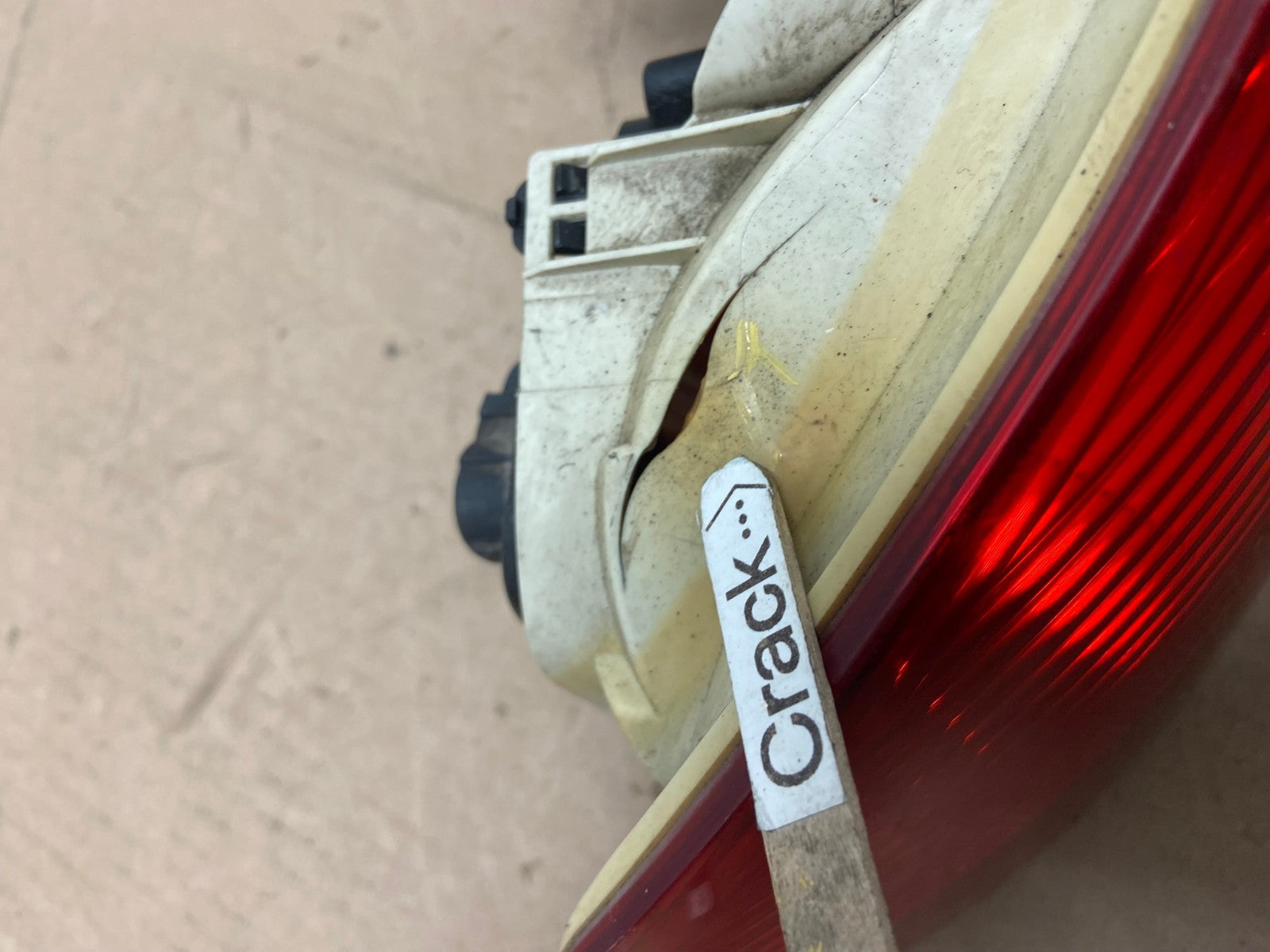 2006 2007 2008 Audi A4 Left Driver Lh Side Tail Light AG4621 LK4