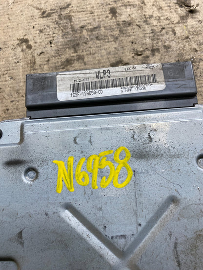 2000 2001 Ford Van E150 E250 4.2L Engine Control Module 1C2F-12A650-CD N6958 DG4