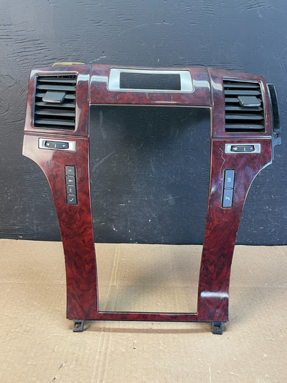 OEM 2007-2014 Cadillac Escalade Center Dash Trim Radio Bezel Vent Wood AC2274 DG0