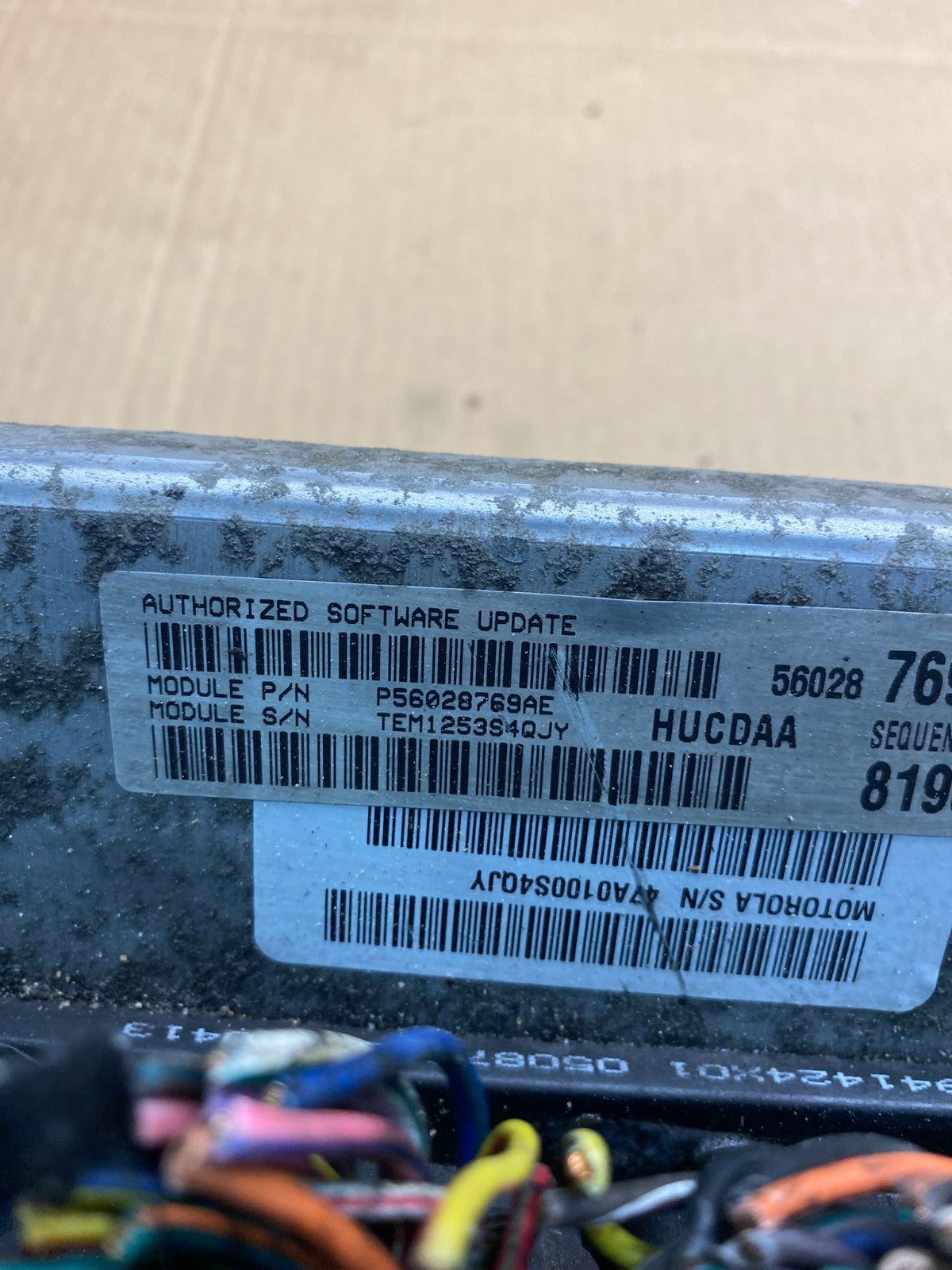 2003 Dodge Ram 1500 5.7L ECU ECM Engine Control Computer AD4879 DG2