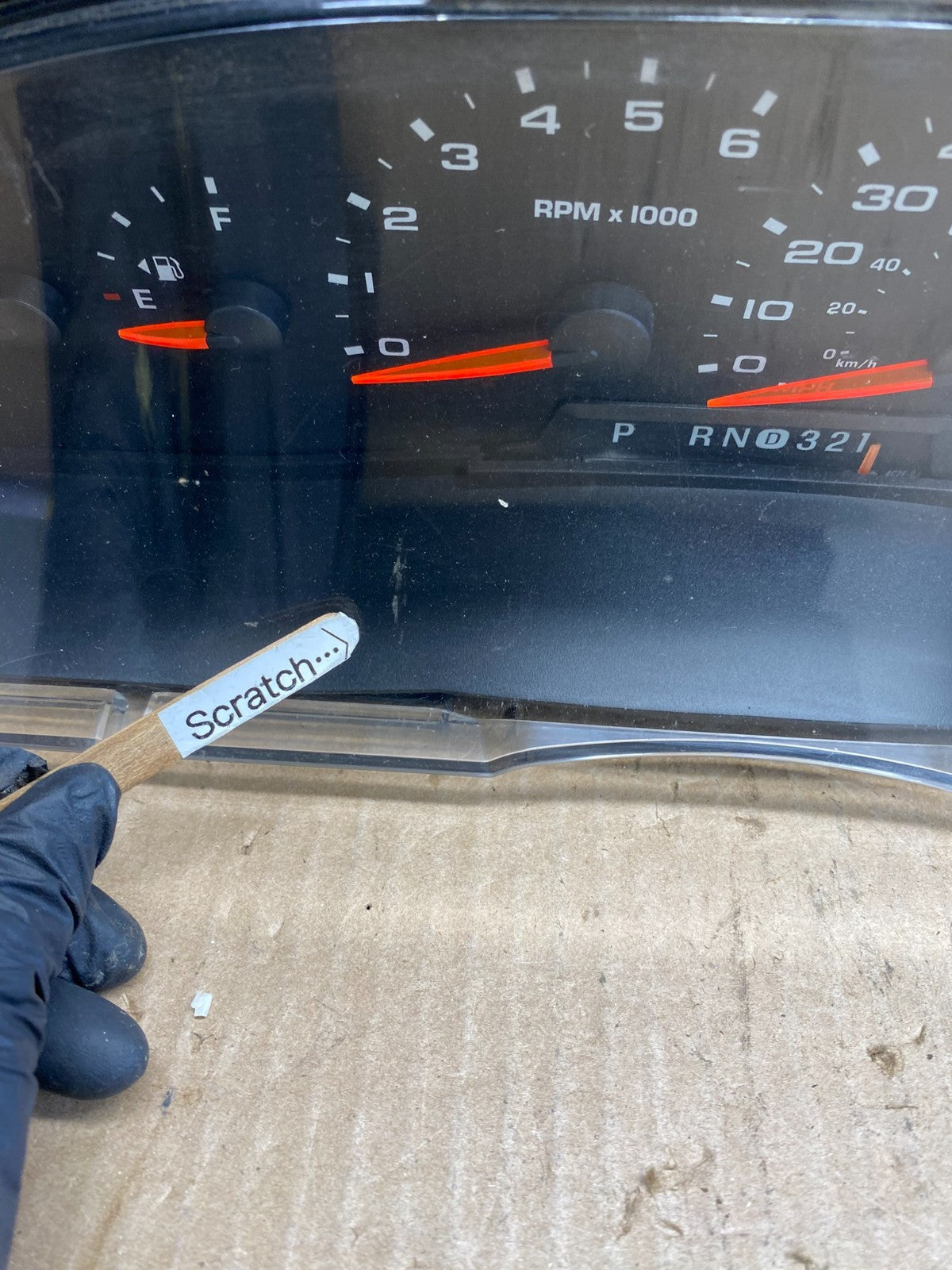 2004 to 2008 Ford E150 E250 E350 Gauge Speedometer Cluster AC65111