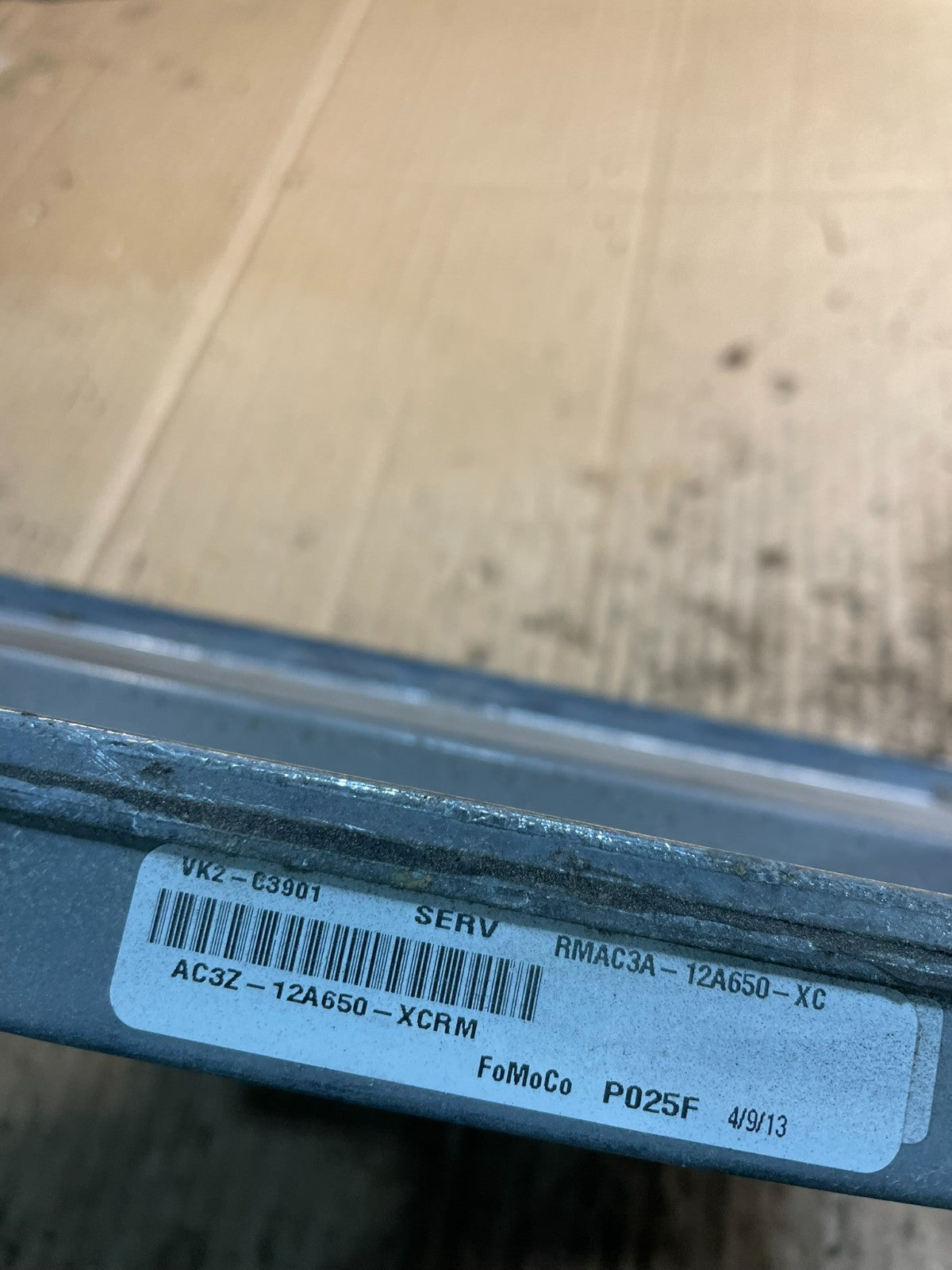 2010 Ford F-SERIES 5.4L ECM Engine Computer Module AC3A-12A650-XC X4078 PS3