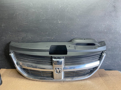 2009 to 2010 Dodge Journey Chrome Front Upper Grill Grille OEM X3365 DG0
