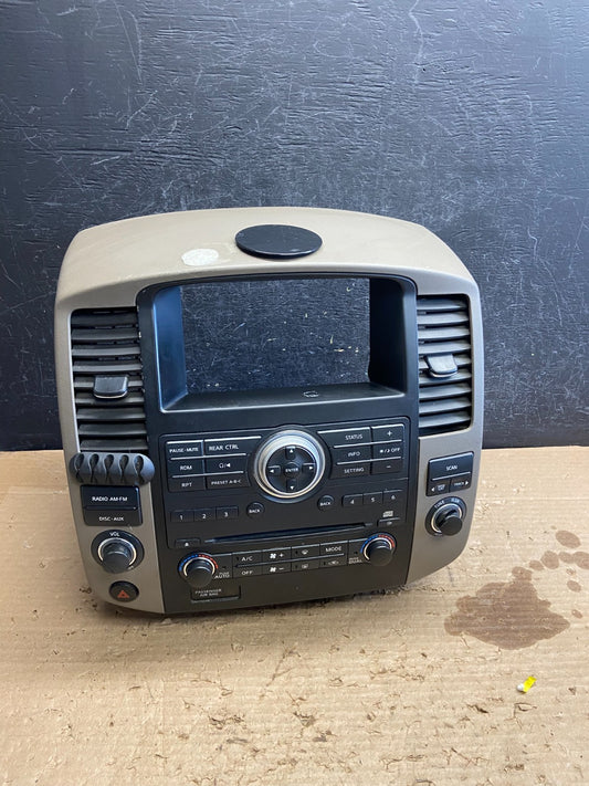 2008 2012 Nissan Pathfinder Radio A/C Heat Temperature Climate Control AG8799 DG0