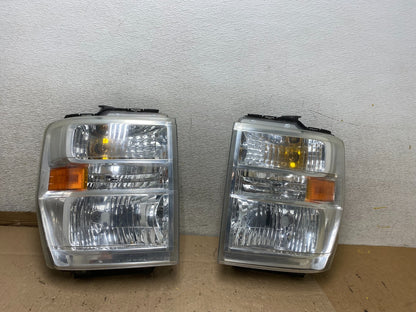 2008-2014 Ford Econoline E150 E250 E350 Left+Right Headlights U6864 DW0