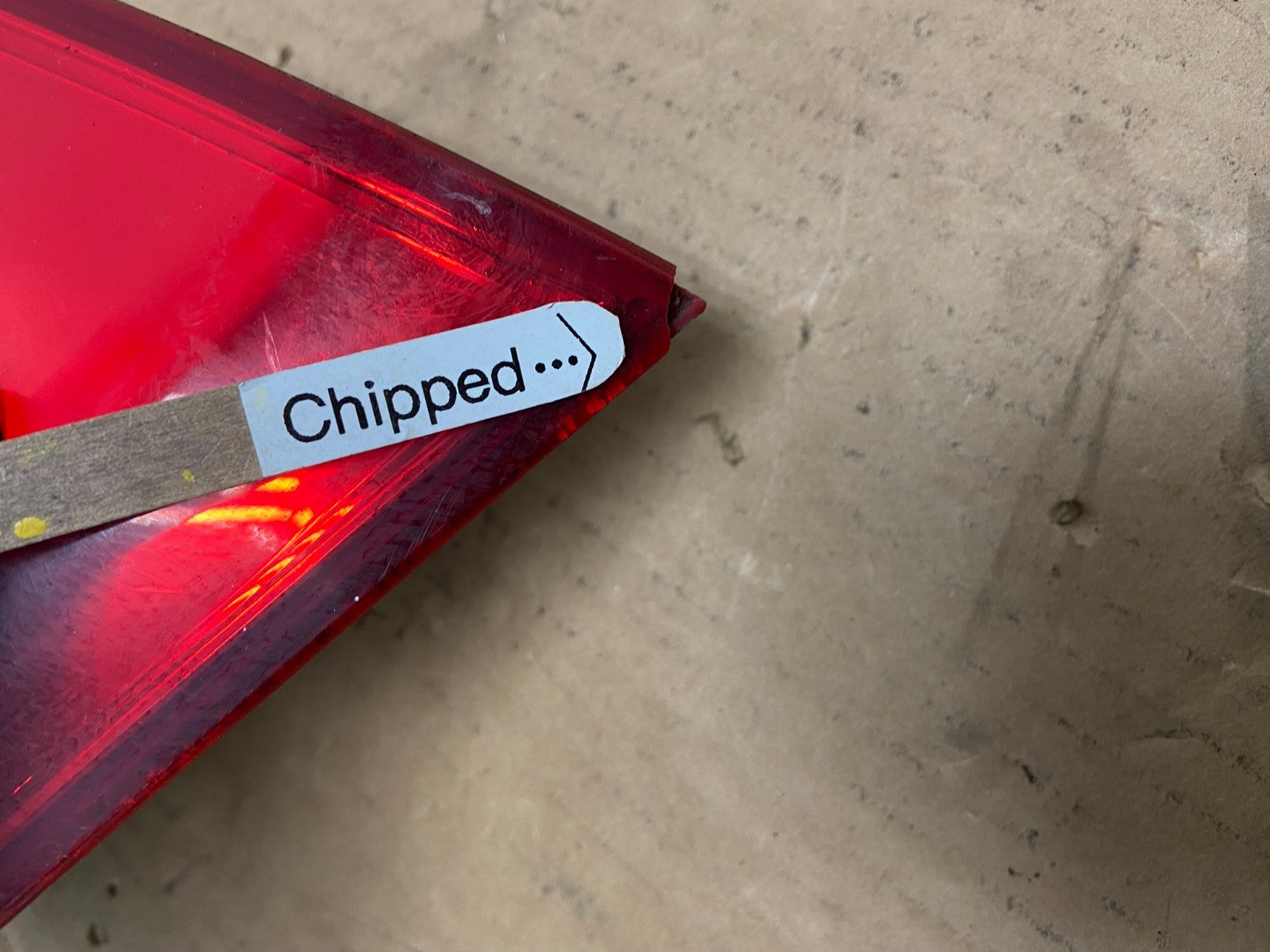 2007 2008 2009 Hyundai Santa Fe Left Driver LH Tail Light Inner AC8532 DW4
