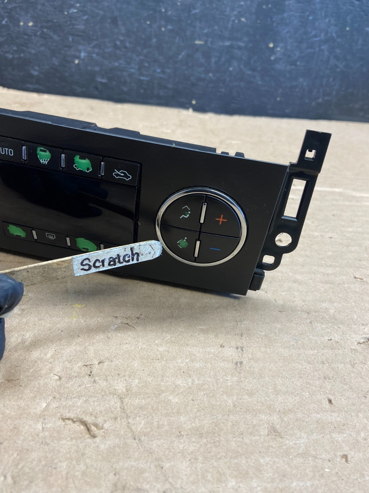 2007 to 2011 Cadillac Escalade AC Heater Climate Control Panel AF2590 DG4