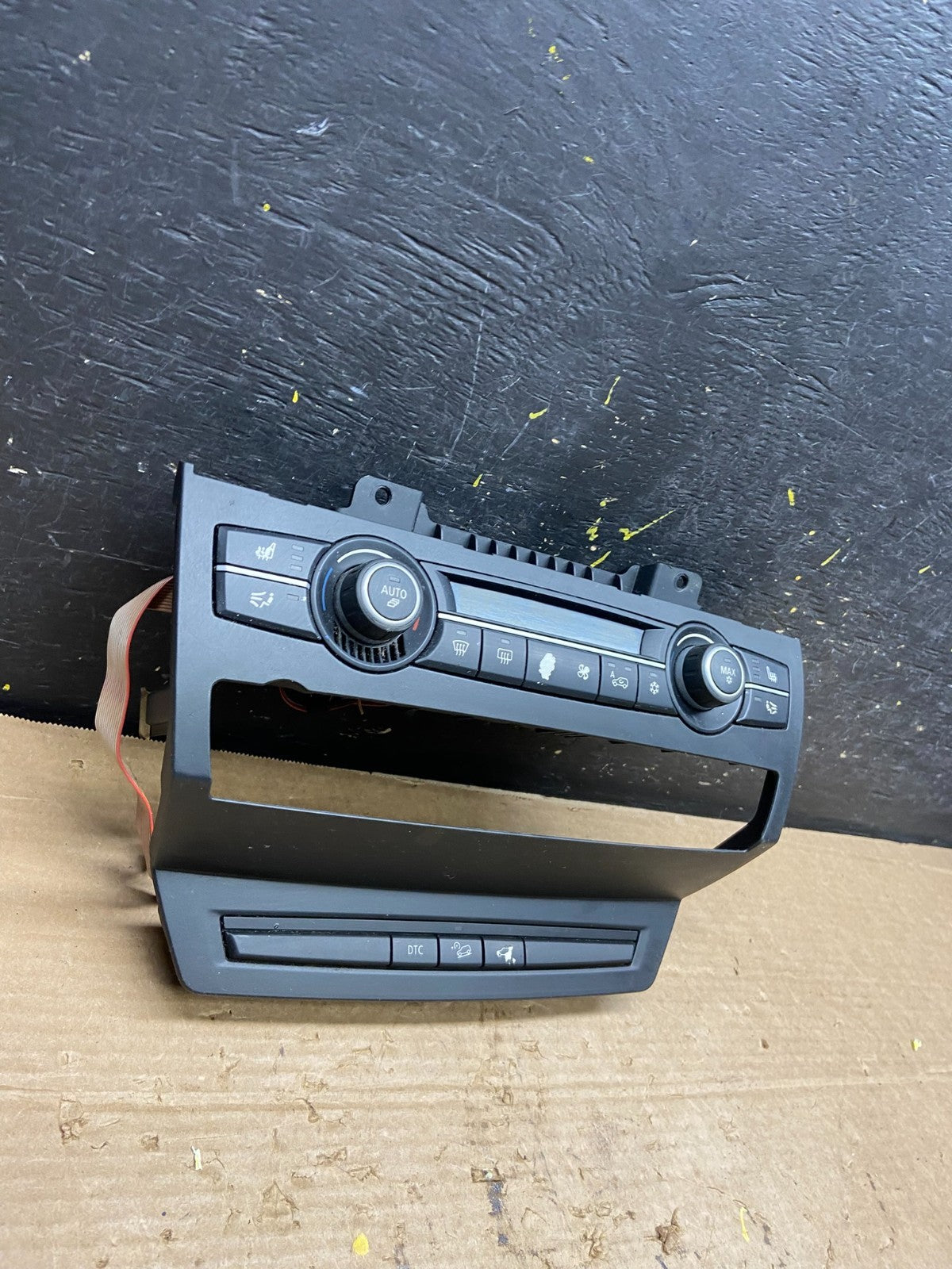 2007-2013 Bmw X5 AC Heater Climate Control Temperature Panel Trim Oem X1140 DG2