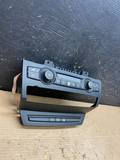 2007-2013 Bmw X5 AC Heater Climate Control Temperature Panel Trim Oem X1140 DG2