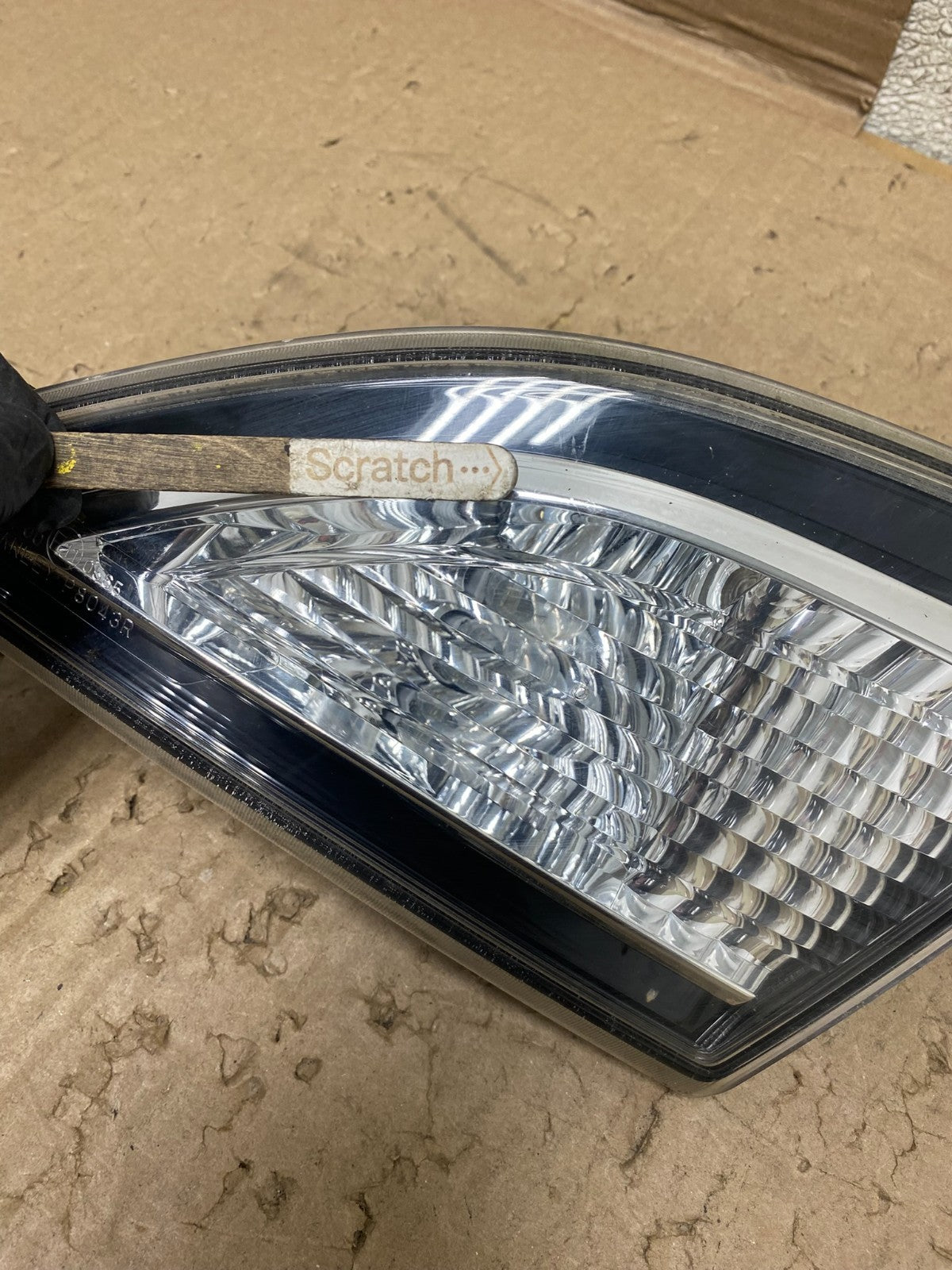 Sedan 2010-2013 Mazda 3 Right Passenger RH Side Inner Tail Light OEM U2276 DW3