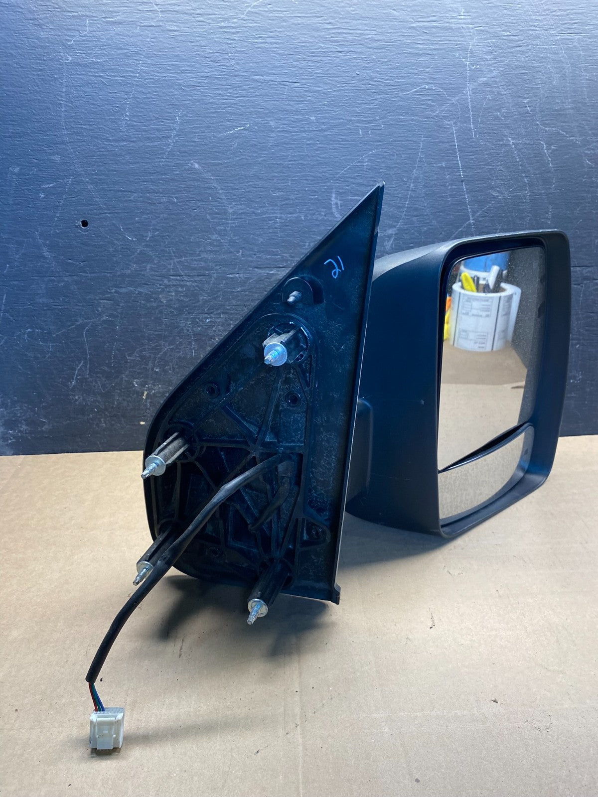 2012 to 2016 Nissan NV1500 NV3500 Right Side View Heated Mirror AG1919 MS10